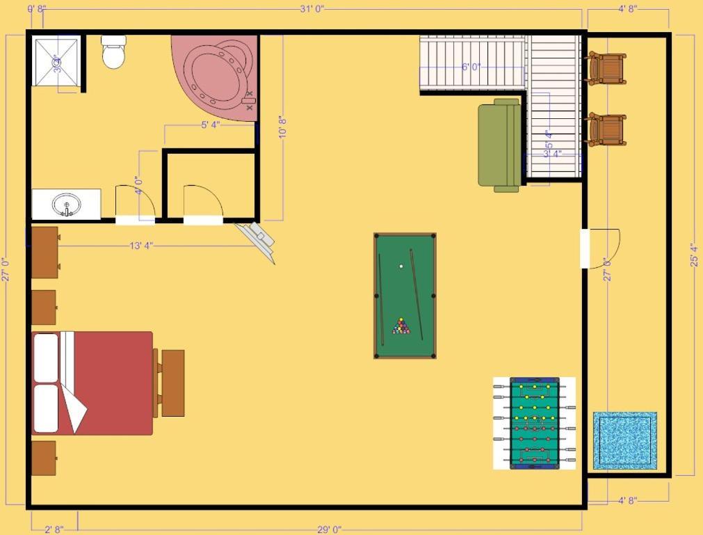 Secret Romance, 2 Bedrooms, Sleeps 8, Pool Table, Hot Tub, Arcade Gatlinburg Εξωτερικό φωτογραφία
